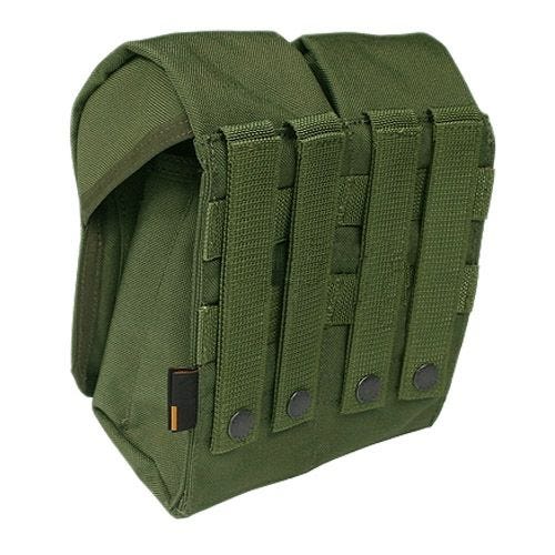Flyye Doppel-Magazintasche für AK mit MOLLE-Befestigungssystem Olive Drab