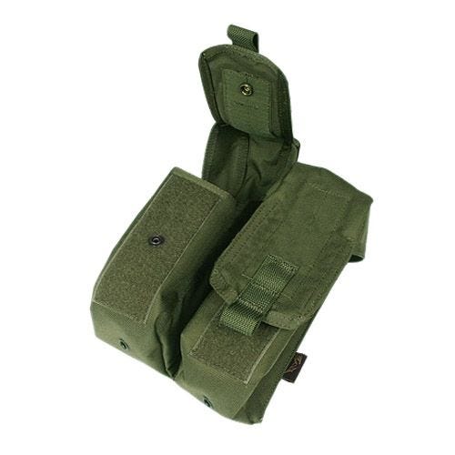 Flyye Doppel-Magazintasche für AK mit MOLLE-Befestigungssystem Olive Drab