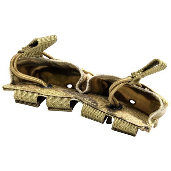 Flyye EV Universal Doppel-Magazintasche mit MOLLE-Befestigungssystem MultiCam