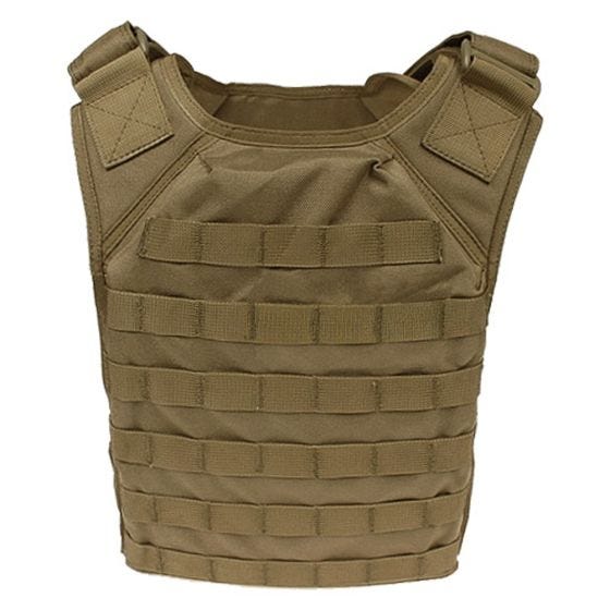 Flyye Fast Attack GEN 1 Plattenträger mit MOLLE-Befestigungssystem Coyote Brown