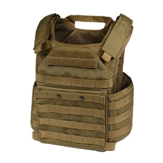 Flyye FAPC GEN 2 Weste mit zusätzlichem abnehmbarem Plattenträger Coyote Brown