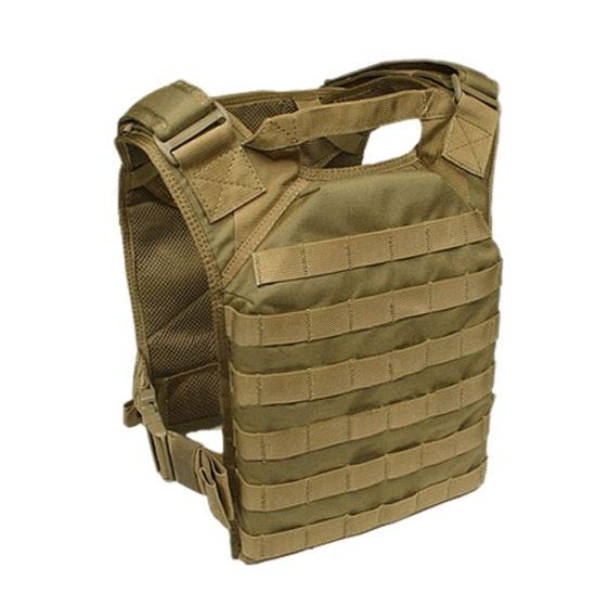 Flyye FAPC GEN 2 Weste mit zusätzlichem abnehmbarem Plattenträger Coyote Brown