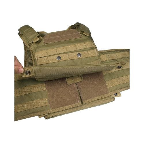 Flyye FAPC GEN 2 Weste mit zusätzlichem abnehmbarem Plattenträger Khaki