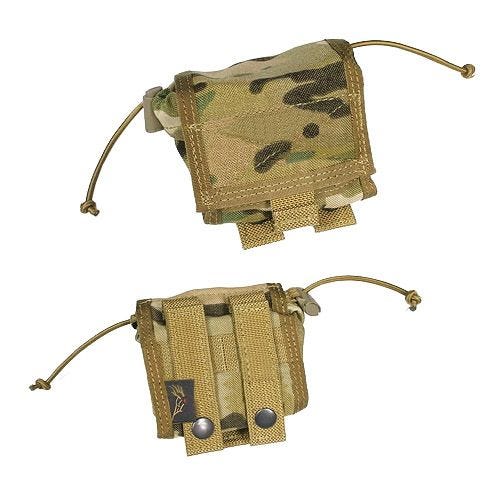 Flyye Faltbare Magazin-Drop-Tasche MOLLE-Befestigungssystem MultiCam