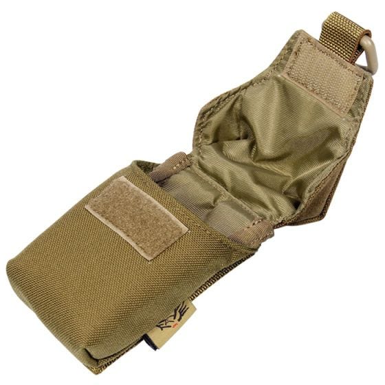 Flyye iCOMM Tasche MOLLE-Befestigungssystem Coyote Brown