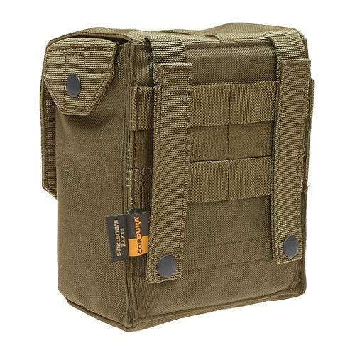 Flyye M249 200Rds Munitionstasche MOLLE-Befestigungssystem Coyote Brown