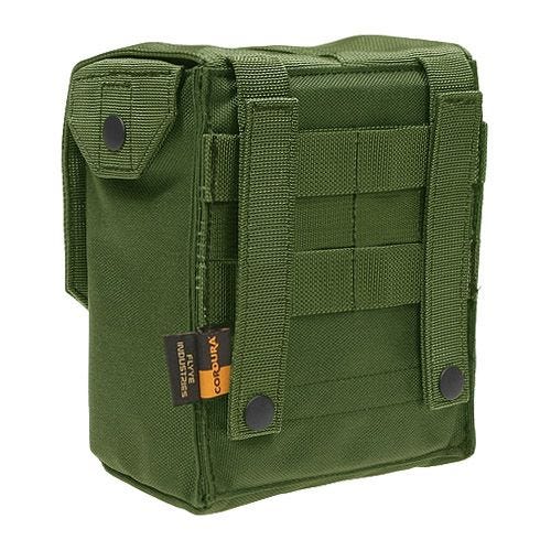 Flyye M249 200Rds Munitionstasche MOLLE-Befestigungssystem Olive Drab