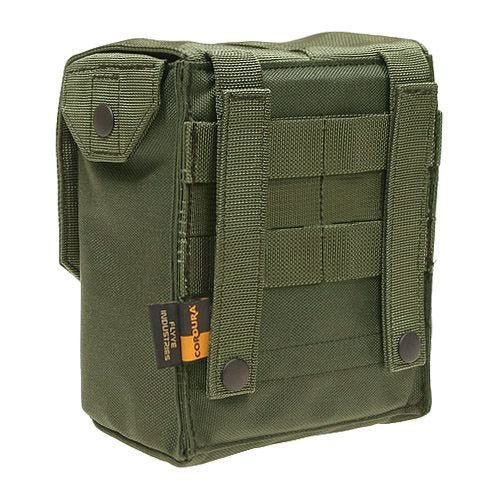 Flyye M249 200Rds Munitionstasche MOLLE-Befestigungssystem Ranger Drab