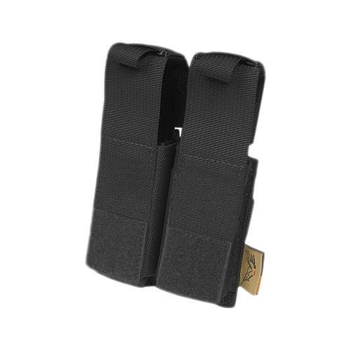 Flyye Doppel-Magazintasche für .45-Kaliber MOLLE-Befestigungssystem Schwarz
