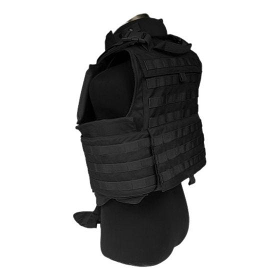 Flyye MOLLE MTV Weste Schwarz
