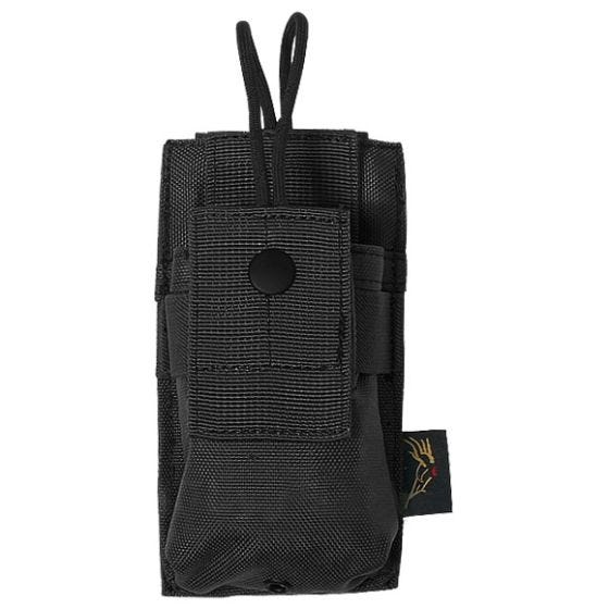 Flyye Short Tasche für Handfunkgerät MOLLE-Befestigungssystem Schwarz