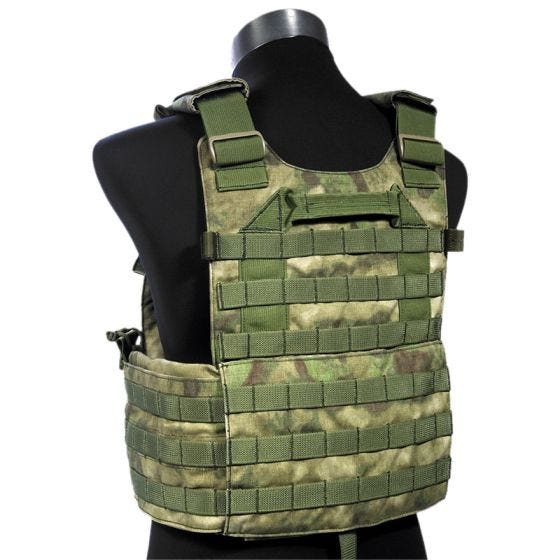 Flyye New MOLLE LT6094 Weste A-TACS FG