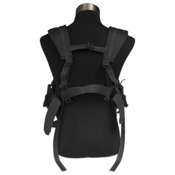 Flyye Pathfinder Brustgurt-System Schwarz