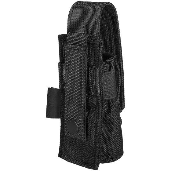 Flyye Ver. FE Einzel-Magazintasche 9 mm MOLLE-Befestigungssystem Schwarz