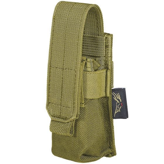 Flyye Ver. FE Einzel-Magazintasche 9 mm MOLLE-Befestigungssystem Khaki