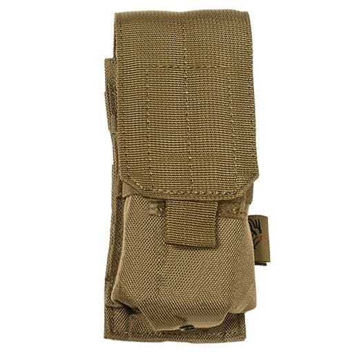 Flyye Einzel-Magazintasche für M4/M16 mit MOLLE-Befestigungssystem Coyote Brown