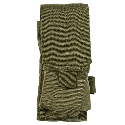 Flyye Einzel-Magazintasche für M4/M16 mit MOLLE-Befestigungssystem Ranger Green