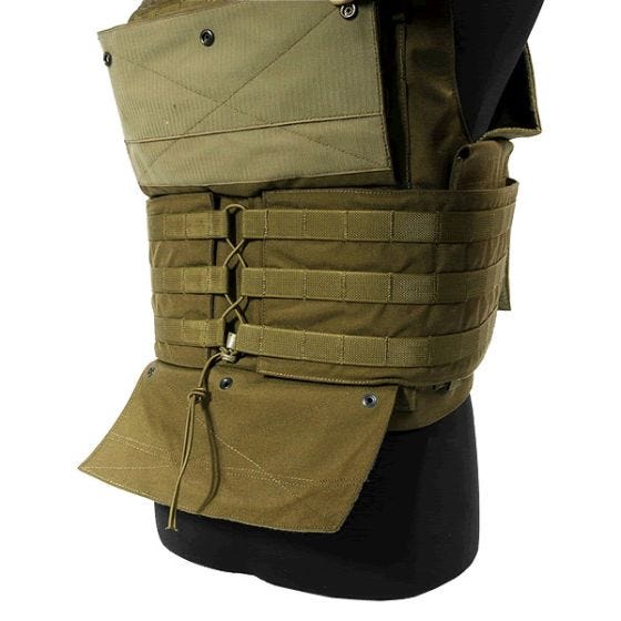 Flyye Spartan Weste Coyote Brown