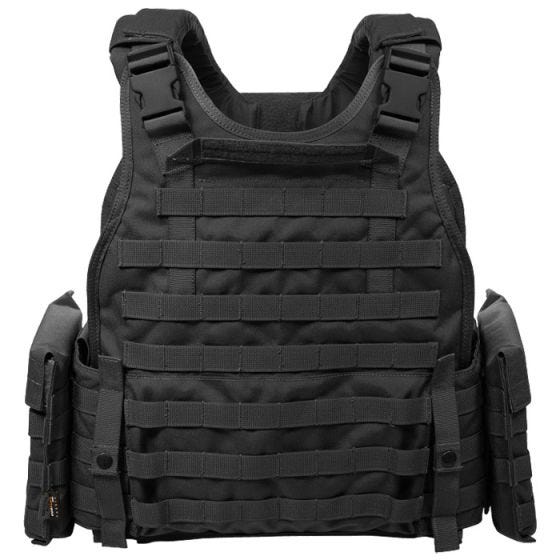 Flyye MOLLE SPC Taktische Schutzweste Schwarz