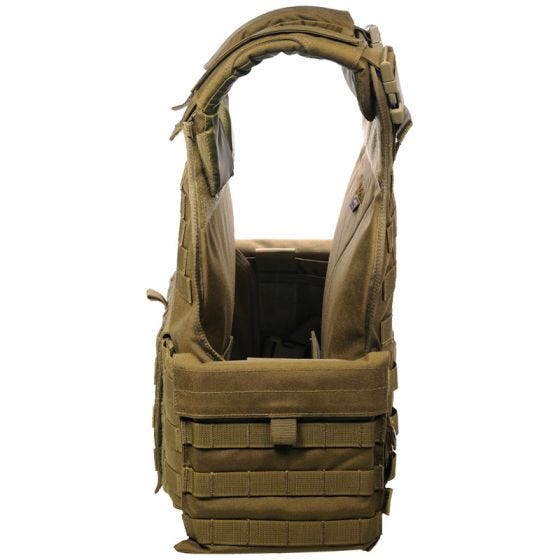 Flyye MOLLE SPC Taktische Schutzweste Coyote Brown