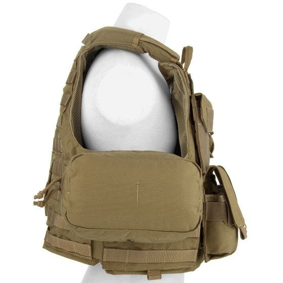 Flyye Force Recon Weste mit Taschen-Set Ver. Maritim Khaki