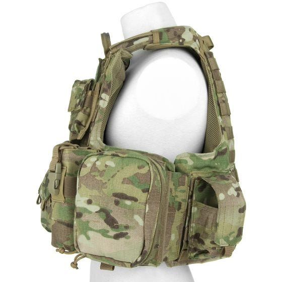 Flyye Force Recon Weste mit Taschen-Set Ver. Maritim MultiCam