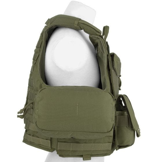Flyye Force Recon Weste mit Taschen-Set Ver. Maritim Ranger Green