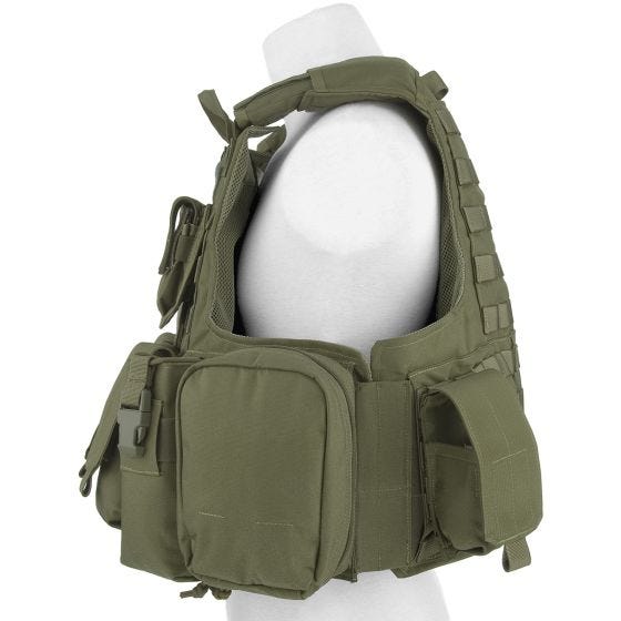 Flyye Force Recon Weste mit Taschen-Set Ver. Maritim Ranger Green