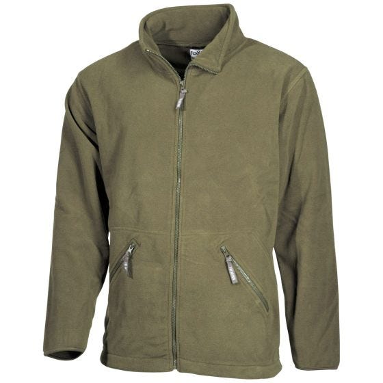 Fox Outdoor Fleecejacke Oliv
