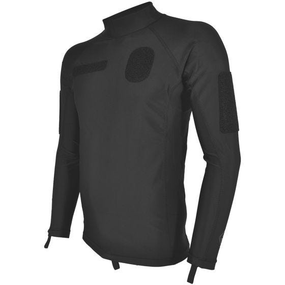 Hazard 4 Combat Base Rashguard-Shirt aus Lycra Schwarz