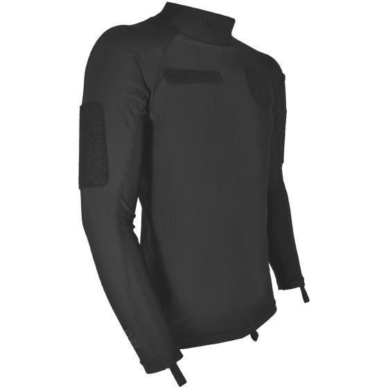 Hazard 4 Combat Base Rashguard-Shirt aus Lycra Schwarz