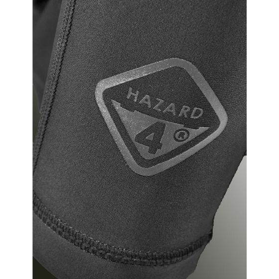 Hazard 4 Combat Base Rashguard-Shirt aus Lycra Schwarz