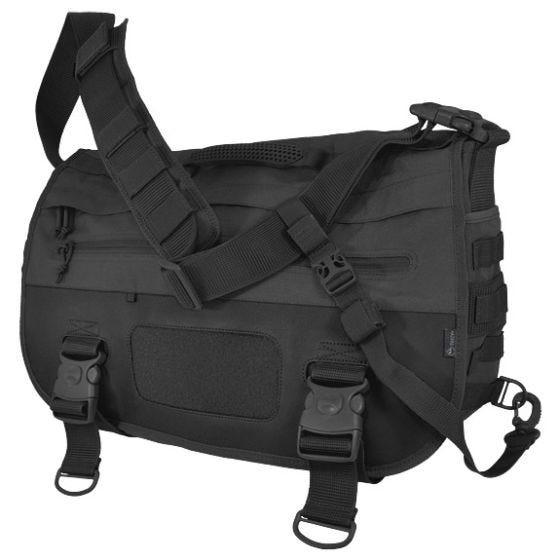 Hazard 4 Defense Courier Große Laptop-Messenger Bag Schwarz