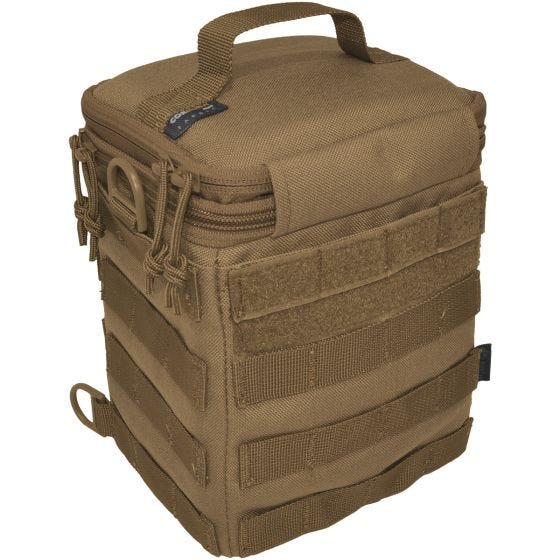 Hazard 4 Forward Observer SR-Kameratasche mit MOLLE-Befestigungssystem Coyote