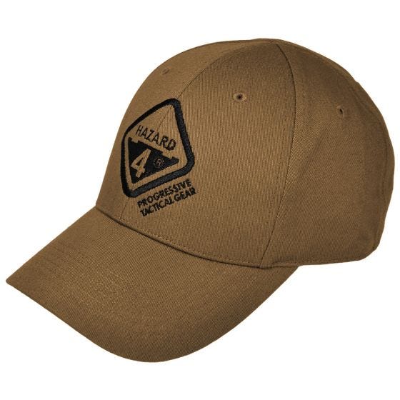 Hazard 4 H4 Taktische Baseballmütze mit Logo Coyote