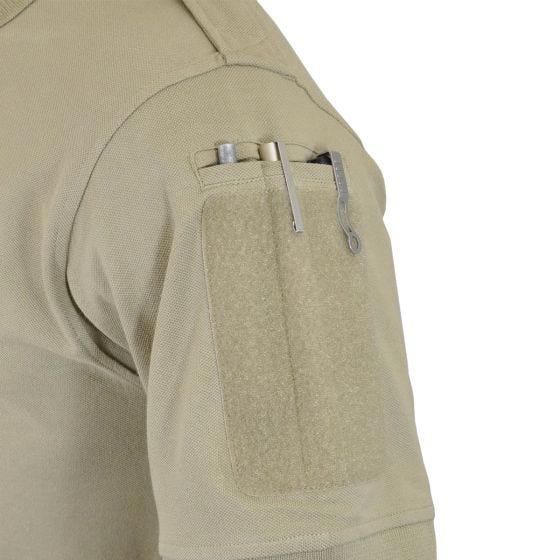 Hazard 4 Undervest Schlichtes Einsatz-Polohemd Tan