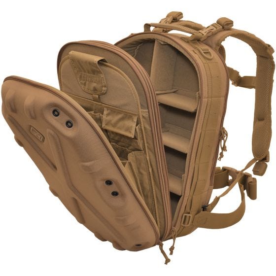Hazard 4 Pillbox Hardshell-Tagesrucksack Coyote