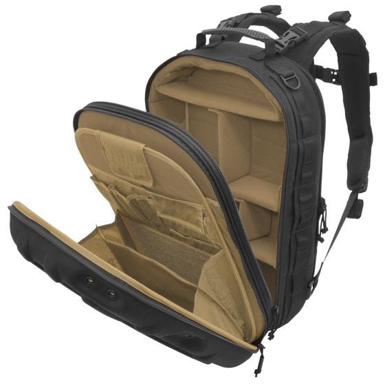 Hazard 4 Pillbox Hardshell-Tagesrucksack Schwarz