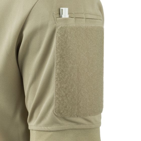 Hazard 4 Quickdry Undervest Schlichtes Einsatz-Polohemd Tan