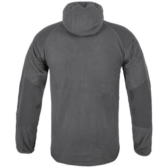 Helikon Alpha Kapuzenjacke aus Gitterfleece Shadow Grey
