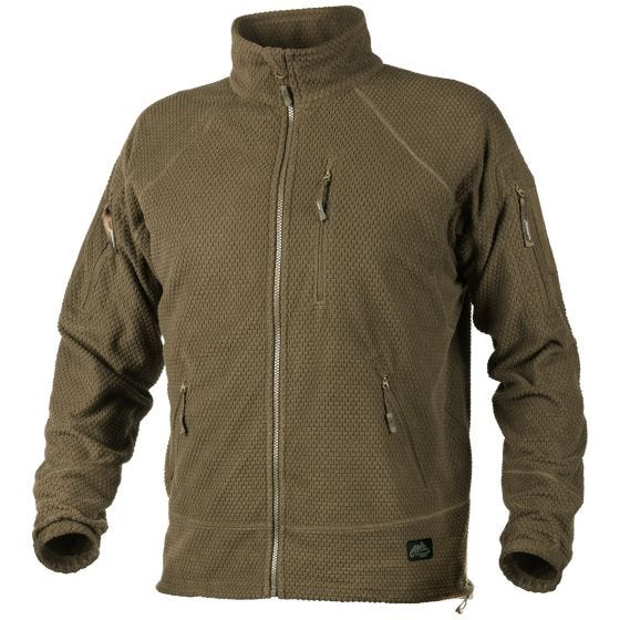 Helikon Alpha Einsatzjacke aus Gitterfleece Coyote