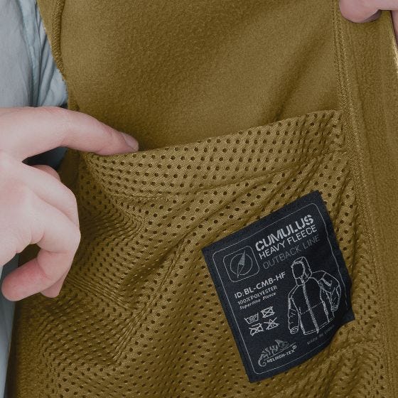 Helikon Cumulus Fleece-Jacke Coyote