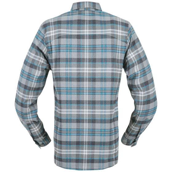 Helikon Defender Mk2 Pilgrim Langarm-Hemd Blue Plaid