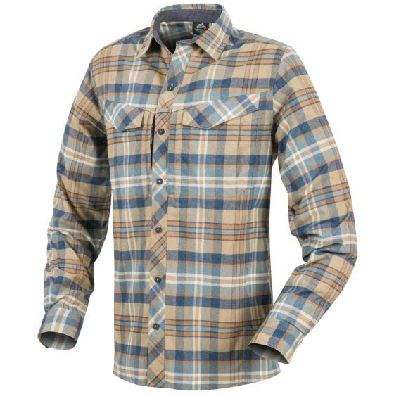 Helikon Defender Mk2 Pilgrim Langarm-Hemd Ginger Plaid