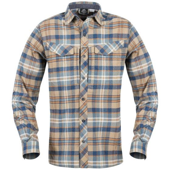 Helikon Defender Mk2 Pilgrim Langarm-Hemd Ginger Plaid