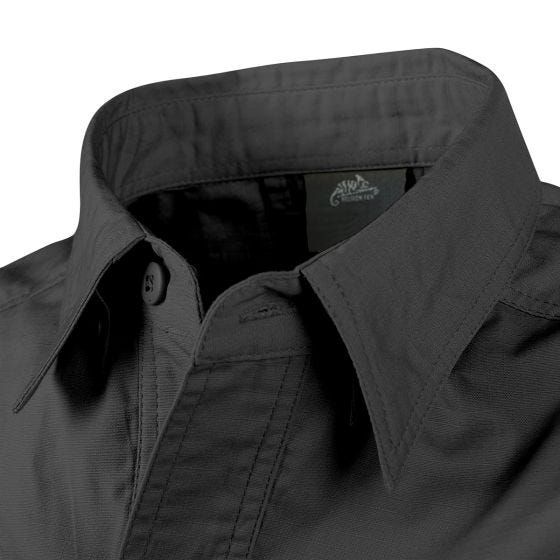 Helikon Defender Mk2 langärmliges Hemd Schwarz