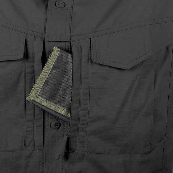 Helikon Defender Mk2 langärmliges Hemd Schwarz