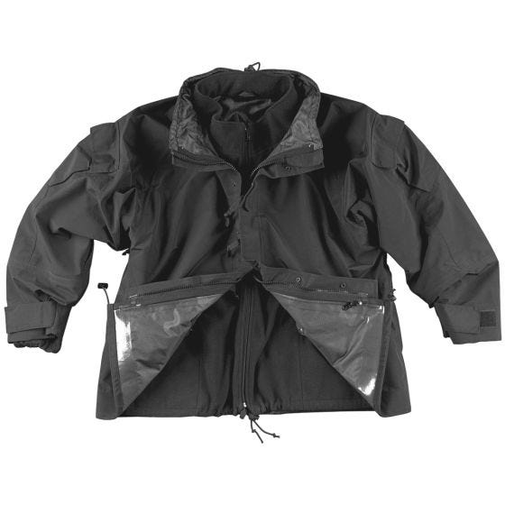 Helikon ECWCS Gen II Jacke mit Fleece Schwarz
