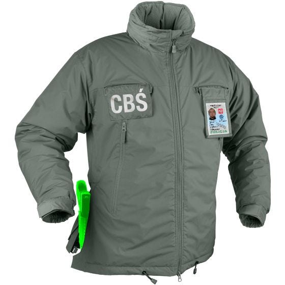 Helikon Husky Winter Taktische Jacke Alpha Green