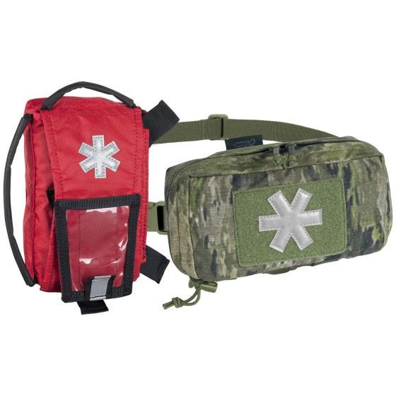Helikon Modular Individual Med Kit Tasche für Erste-Hilfe-Zubehör A-TACS iX